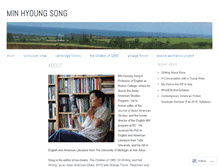 Tablet Screenshot of minhyoungsong.com